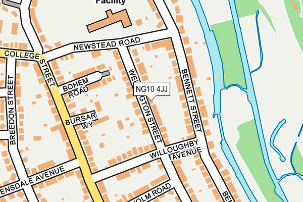 NG10 4JJ map - OS OpenMap – Local (Ordnance Survey) NG10 4JJ map - OS OpenMap – Local (Ordnance Survey)