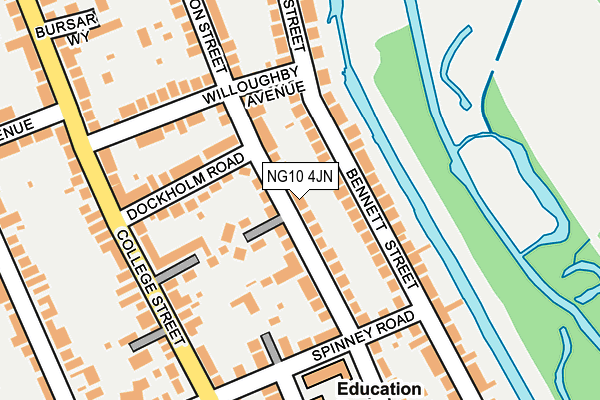 NG10 4JN map - OS OpenMap – Local (Ordnance Survey) NG10 4JN map - OS OpenMap – Local (Ordnance Survey)