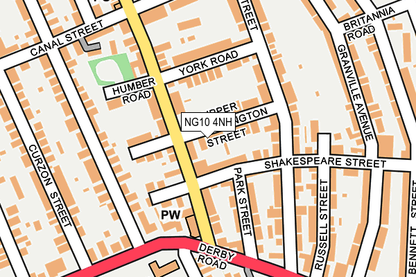 NG10 4NH map - OS OpenMap – Local (Ordnance Survey) NG10 4NH map - OS OpenMap – Local (Ordnance Survey)
