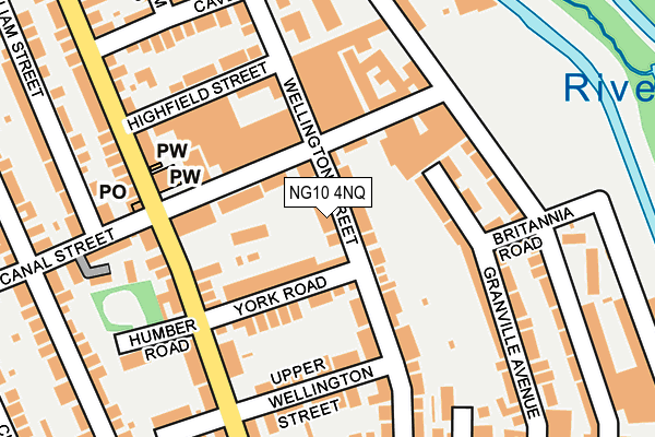 NG10 4NQ map - OS OpenMap – Local (Ordnance Survey) NG10 4NQ map - OS OpenMap – Local (Ordnance Survey)