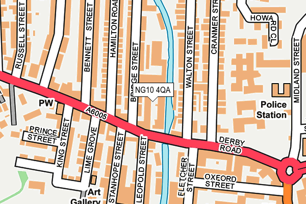 NG10 4QA map - OS OpenMap – Local (Ordnance Survey) NG10 4QA map - OS OpenMap – Local (Ordnance Survey)