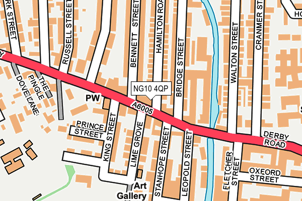 NG10 4QP map - OS OpenMap – Local (Ordnance Survey) NG10 4QP map - OS OpenMap – Local (Ordnance Survey)