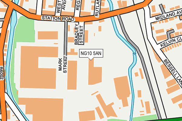 NG10 5AN map - OS OpenMap – Local (Ordnance Survey) NG10 5AN map - OS OpenMap – Local (Ordnance Survey)
