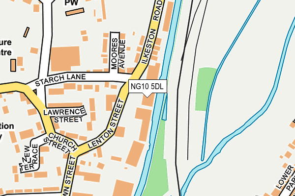 NG10 5DL map - OS OpenMap – Local (Ordnance Survey) NG10 5DL map - OS OpenMap – Local (Ordnance Survey)