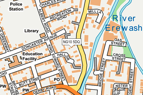NG10 5DQ map - OS OpenMap – Local (Ordnance Survey) NG10 5DQ map - OS OpenMap – Local (Ordnance Survey)