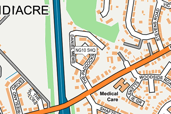 NG10 5HQ map - OS OpenMap – Local (Ordnance Survey) NG10 5HQ map - OS OpenMap – Local (Ordnance Survey)