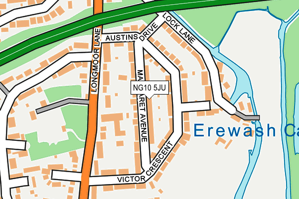 NG10 5JU map - OS OpenMap – Local (Ordnance Survey) NG10 5JU map - OS OpenMap – Local (Ordnance Survey)