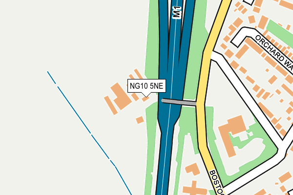 NG10 5NE map - OS OpenMap – Local (Ordnance Survey) NG10 5NE map - OS OpenMap – Local (Ordnance Survey)