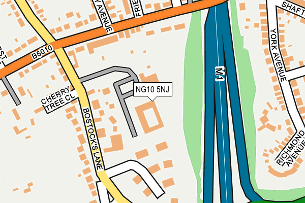 NG10 5NJ map - OS OpenMap – Local (Ordnance Survey) NG10 5NJ map - OS OpenMap – Local (Ordnance Survey)