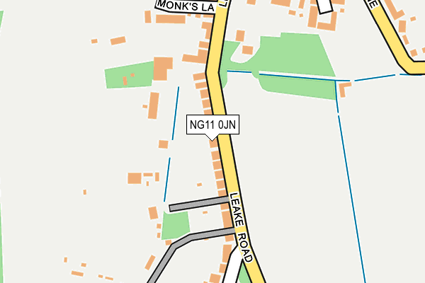 NG11 0JN map - OS OpenMap – Local (Ordnance Survey) NG11 0JN map - OS OpenMap – Local (Ordnance Survey)