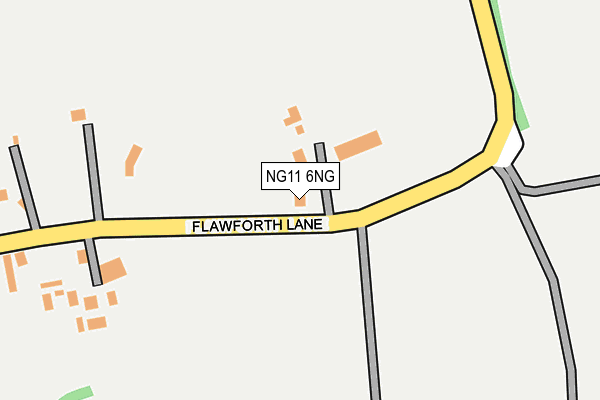 NG11 6NG map - OS OpenMap – Local (Ordnance Survey) NG11 6NG map - OS OpenMap – Local (Ordnance Survey)