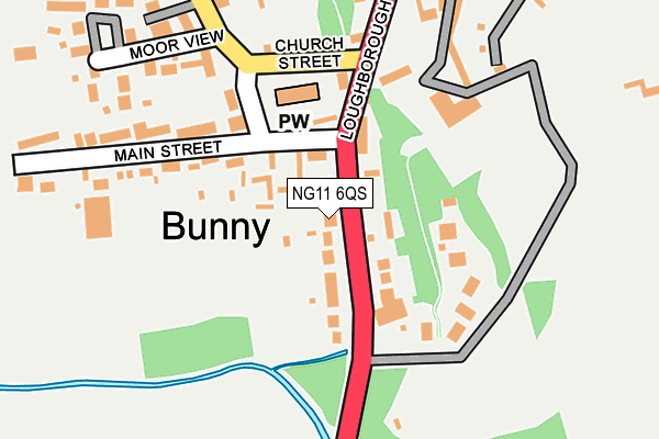 NG11 6QS map - OS OpenMap – Local (Ordnance Survey) NG11 6QS map - OS OpenMap – Local (Ordnance Survey)