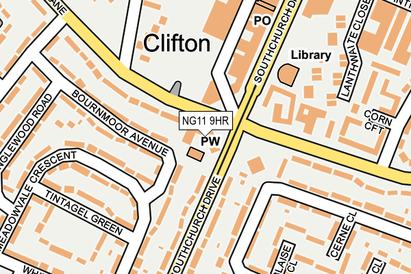 NG11 9HR map - OS OpenMap – Local (Ordnance Survey) NG11 9HR map - OS OpenMap – Local (Ordnance Survey)