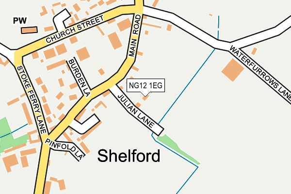 NG12 1EG map - OS OpenMap – Local (Ordnance Survey) NG12 1EG map - OS OpenMap – Local (Ordnance Survey)