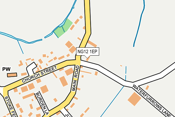 NG12 1EP map - OS OpenMap – Local (Ordnance Survey) NG12 1EP map - OS OpenMap – Local (Ordnance Survey)