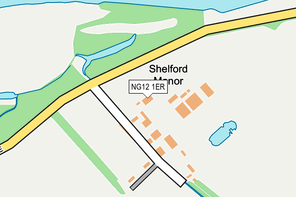 NG12 1ER map - OS OpenMap – Local (Ordnance Survey) NG12 1ER map - OS OpenMap – Local (Ordnance Survey)
