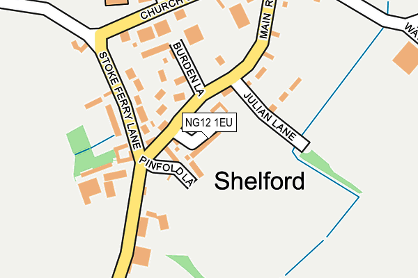 NG12 1EU map - OS OpenMap – Local (Ordnance Survey) NG12 1EU map - OS OpenMap – Local (Ordnance Survey)