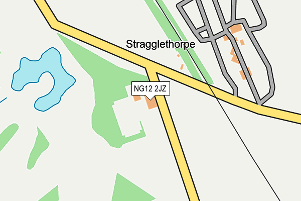 NG12 2JZ map - OS OpenMap – Local (Ordnance Survey) NG12 2JZ map - OS OpenMap – Local (Ordnance Survey)