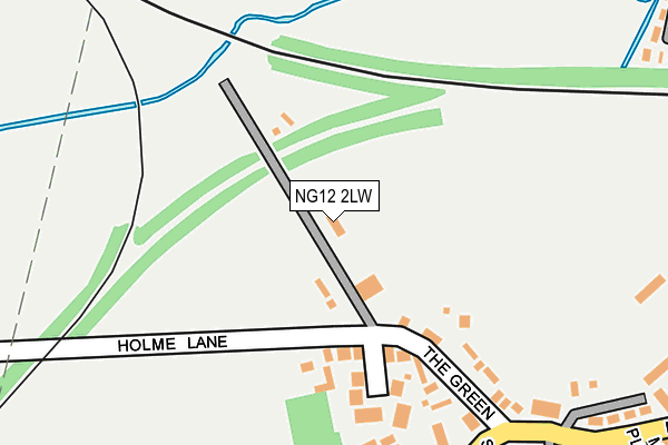 NG12 2LW map - OS OpenMap – Local (Ordnance Survey) NG12 2LW map - OS OpenMap – Local (Ordnance Survey)