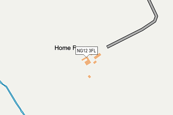 NG12 3FL map - OS OpenMap – Local (Ordnance Survey) NG12 3FL map - OS OpenMap – Local (Ordnance Survey)