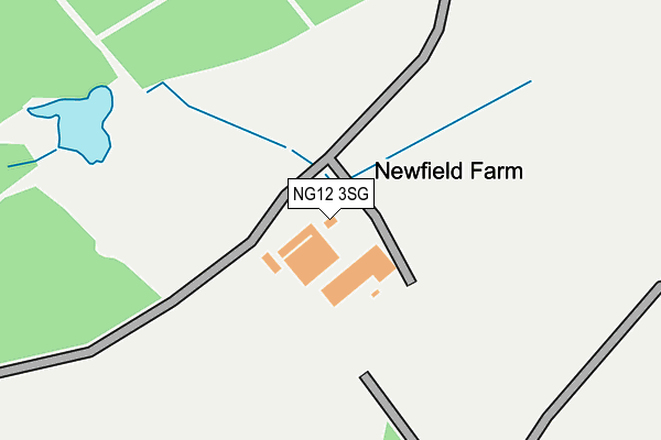 NG12 3SG map - OS OpenMap – Local (Ordnance Survey) NG12 3SG map - OS OpenMap – Local (Ordnance Survey)