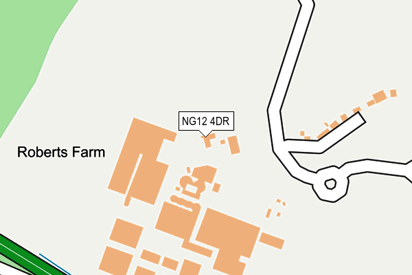 NG12 4DR map - OS OpenMap – Local (Ordnance Survey) NG12 4DR map - OS OpenMap – Local (Ordnance Survey)