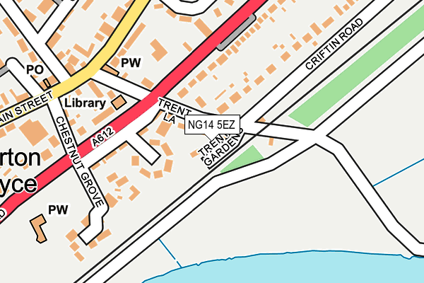 NG14 5EZ map - OS OpenMap – Local (Ordnance Survey) NG14 5EZ map - OS OpenMap – Local (Ordnance Survey)