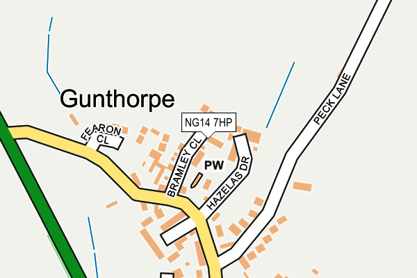 NG14 7HP map - OS OpenMap – Local (Ordnance Survey) NG14 7HP map - OS OpenMap – Local (Ordnance Survey)
