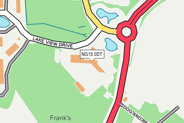 NG15 0DT map - OS OpenMap – Local (Ordnance Survey) NG15 0DT map - OS OpenMap – Local (Ordnance Survey)