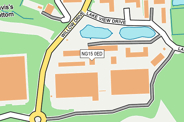 NG15 0ED map - OS OpenMap – Local (Ordnance Survey) NG15 0ED map - OS OpenMap – Local (Ordnance Survey)