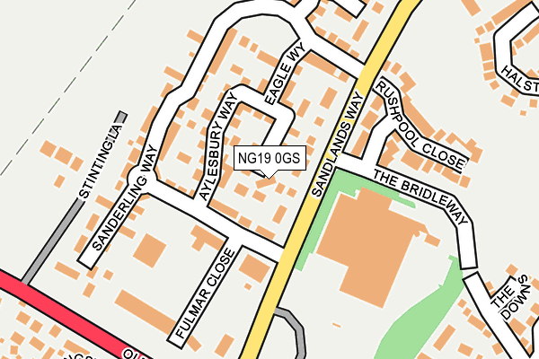NG19 0GS map - OS OpenMap – Local (Ordnance Survey) NG19 0GS map - OS OpenMap – Local (Ordnance Survey)