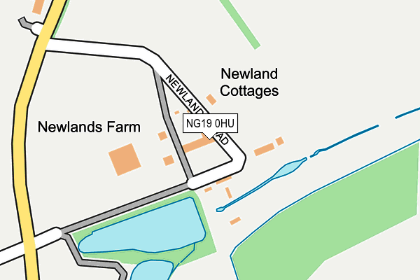 NG19 0HU map - OS OpenMap – Local (Ordnance Survey) NG19 0HU map - OS OpenMap – Local (Ordnance Survey)