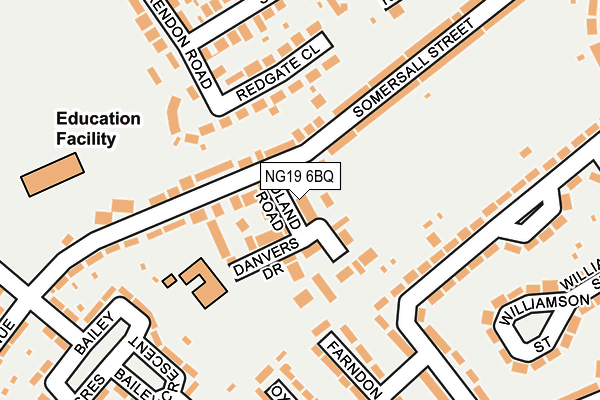 NG19 6BQ map - OS OpenMap – Local (Ordnance Survey) NG19 6BQ map - OS OpenMap – Local (Ordnance Survey)