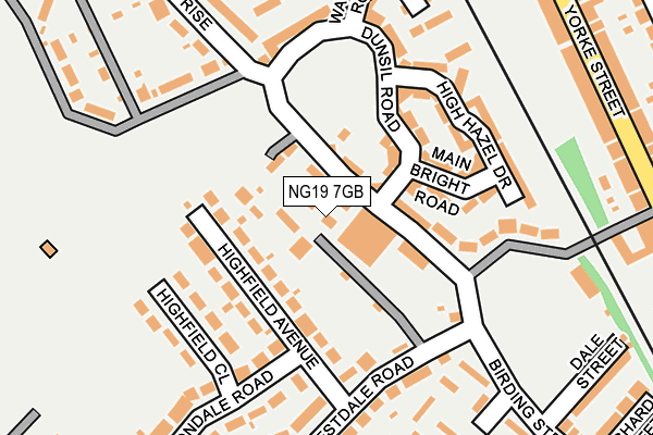 NG19 7GB map - OS OpenMap – Local (Ordnance Survey) NG19 7GB map - OS OpenMap – Local (Ordnance Survey)