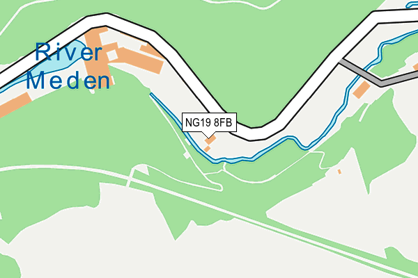 NG19 8FB map - OS OpenMap – Local (Ordnance Survey) NG19 8FB map - OS OpenMap – Local (Ordnance Survey)