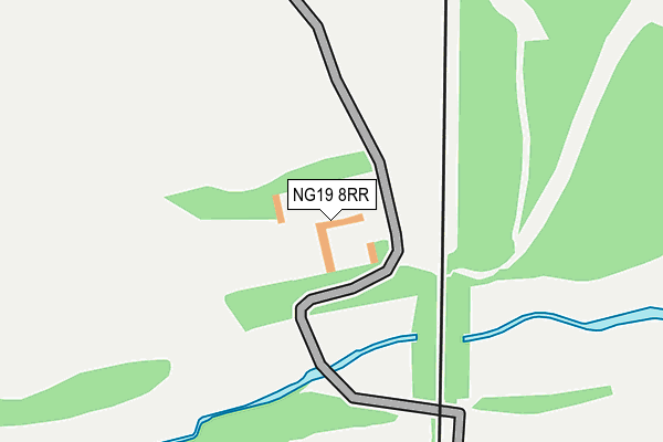 NG19 8RR map - OS OpenMap – Local (Ordnance Survey) NG19 8RR map - OS OpenMap – Local (Ordnance Survey)