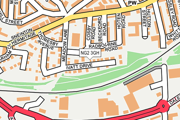 NG2 3GH map - OS OpenMap – Local (Ordnance Survey) NG2 3GH map - OS OpenMap – Local (Ordnance Survey)