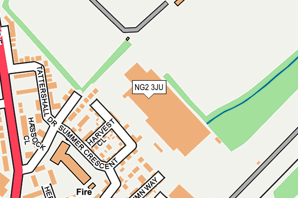 NG2 3JU map - OS OpenMap – Local (Ordnance Survey) NG2 3JU map - OS OpenMap – Local (Ordnance Survey)