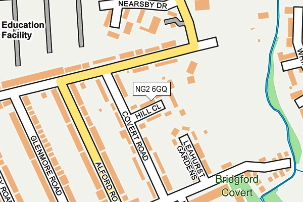 NG2 6GQ map - OS OpenMap – Local (Ordnance Survey) NG2 6GQ map - OS OpenMap – Local (Ordnance Survey)