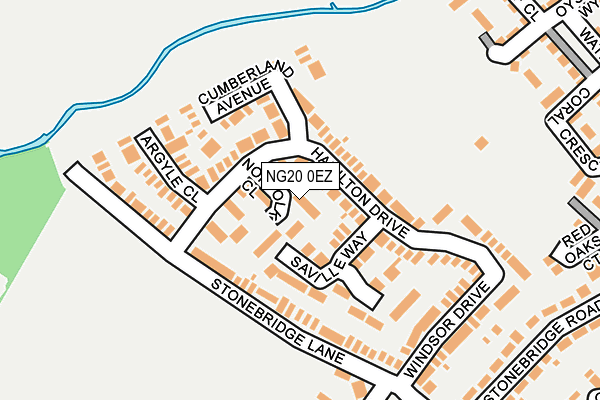 NG20 0EZ map - OS OpenMap – Local (Ordnance Survey) NG20 0EZ map - OS OpenMap – Local (Ordnance Survey)