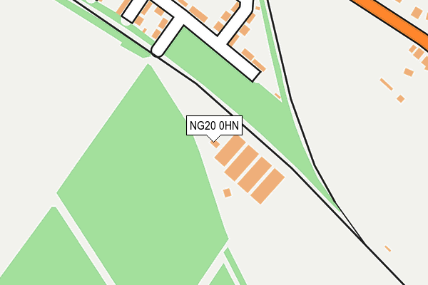 NG20 0HN map - OS OpenMap – Local (Ordnance Survey) NG20 0HN map - OS OpenMap – Local (Ordnance Survey)