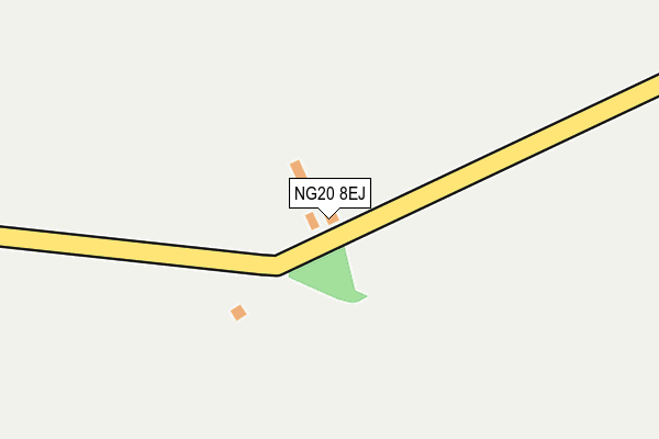 NG20 8EJ map - OS OpenMap – Local (Ordnance Survey) NG20 8EJ map - OS OpenMap – Local (Ordnance Survey)