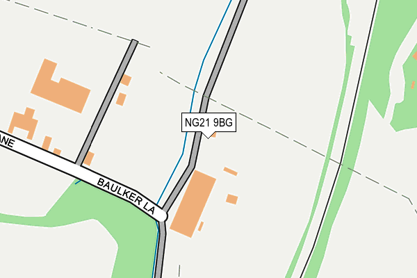 NG21 9BG map - OS OpenMap – Local (Ordnance Survey) NG21 9BG map - OS OpenMap – Local (Ordnance Survey)