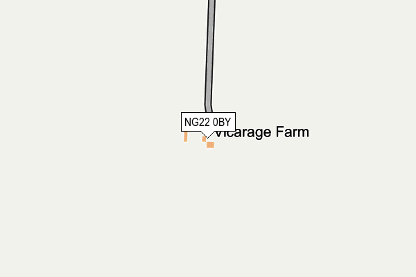 NG22 0BY map - OS OpenMap – Local (Ordnance Survey) NG22 0BY map - OS OpenMap – Local (Ordnance Survey)