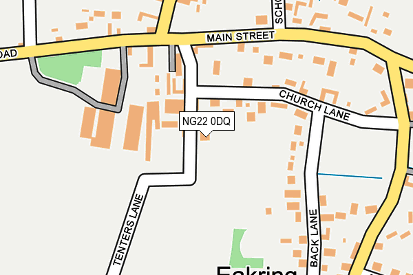NG22 0DQ map - OS OpenMap – Local (Ordnance Survey) NG22 0DQ map - OS OpenMap – Local (Ordnance Survey)