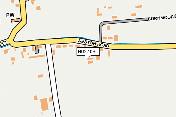 NG22 0HL map - OS OpenMap – Local (Ordnance Survey) NG22 0HL map - OS OpenMap – Local (Ordnance Survey)