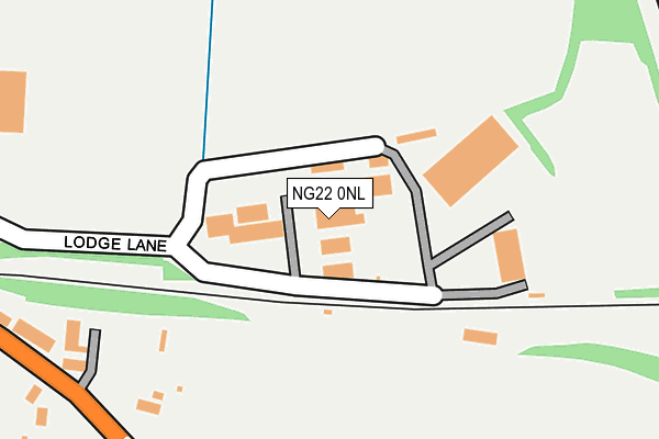 NG22 0NL map - OS OpenMap – Local (Ordnance Survey) NG22 0NL map - OS OpenMap – Local (Ordnance Survey)