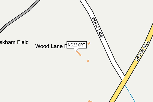 NG22 0RT map - OS OpenMap – Local (Ordnance Survey) NG22 0RT map - OS OpenMap – Local (Ordnance Survey)