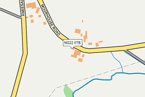 NG22 0TB map - OS OpenMap – Local (Ordnance Survey) NG22 0TB map - OS OpenMap – Local (Ordnance Survey)