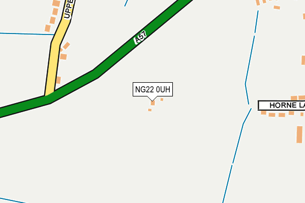 NG22 0UH map - OS OpenMap – Local (Ordnance Survey) NG22 0UH map - OS OpenMap – Local (Ordnance Survey)
